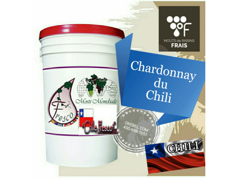 CHARDONNAY du CHILI - Fresco Chili 2022